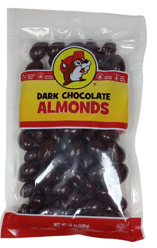 Buc-ee's Dark Chocolate Almonds