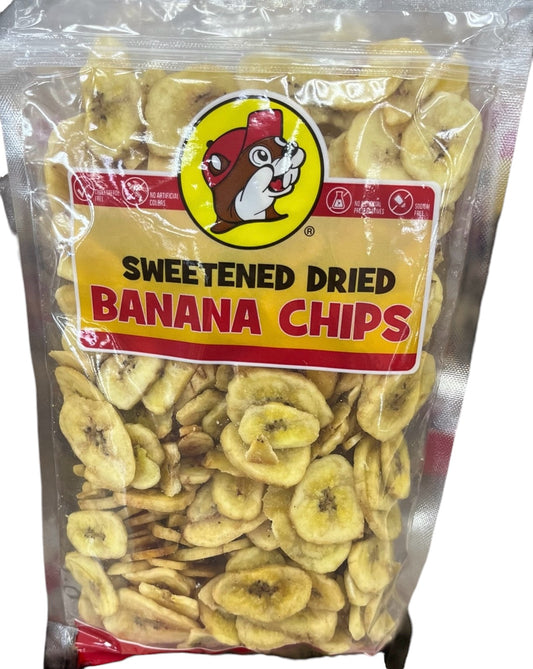 Buc-ee's Dried Sweetened Bananas Chips