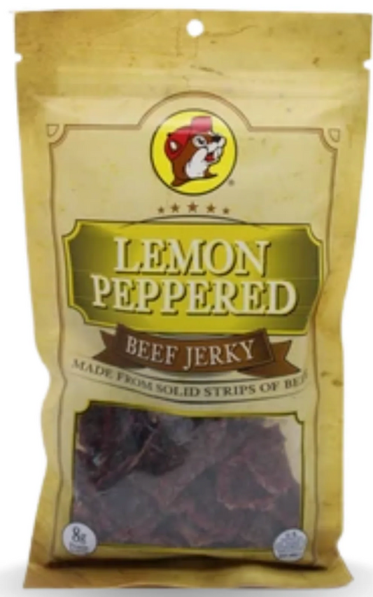 Buc-ee's Lemon Pepper Beef Jerky