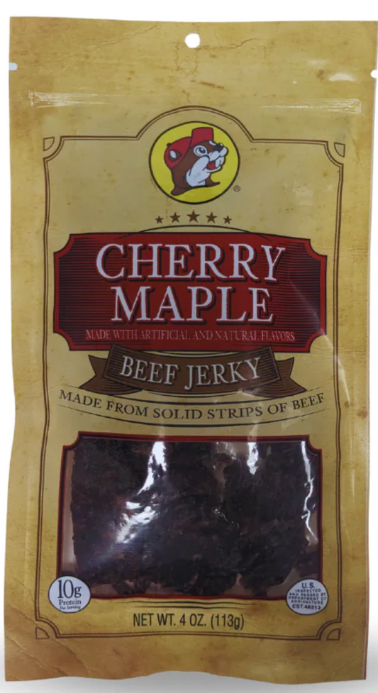 Buc-ee's Cherry Maple Beef Jerky