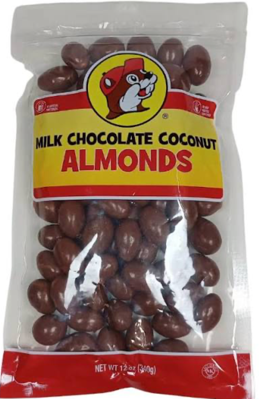 Buc-ee's Milk Chocolate Coconut Almonds